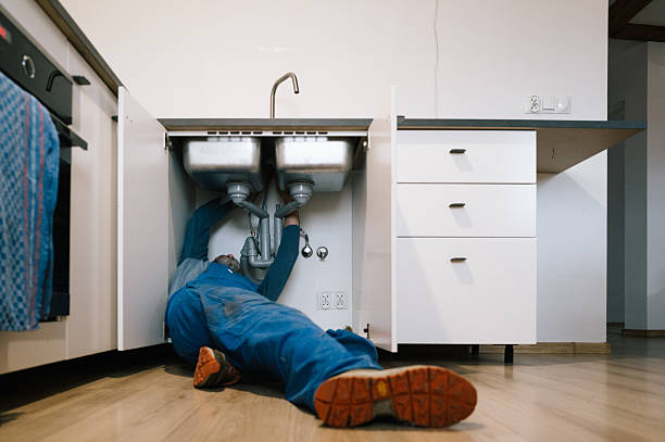 Professional Drain Cleaning technician working in Sulphur, OK
